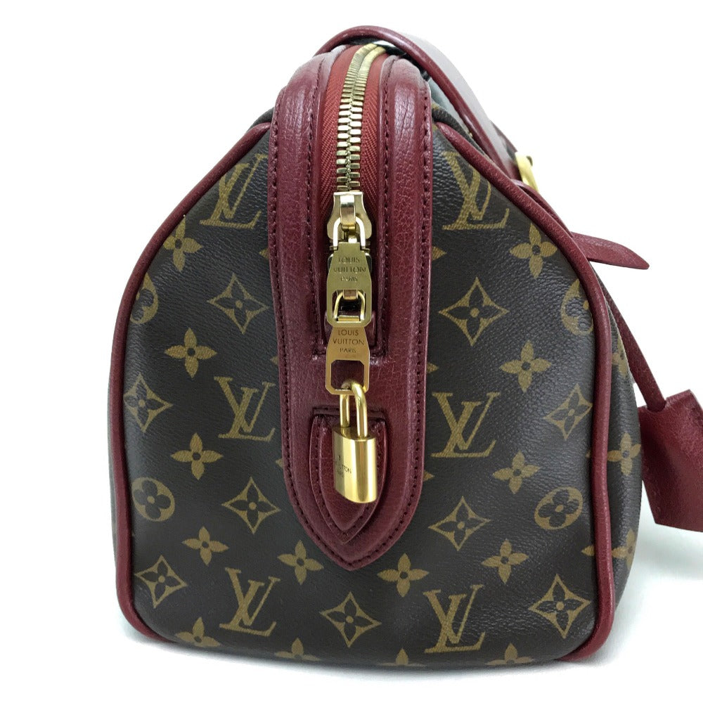 LOUIS VUITTON Handbag M40802 Monogram canvas Dark brown Monogram golden arrow speedy