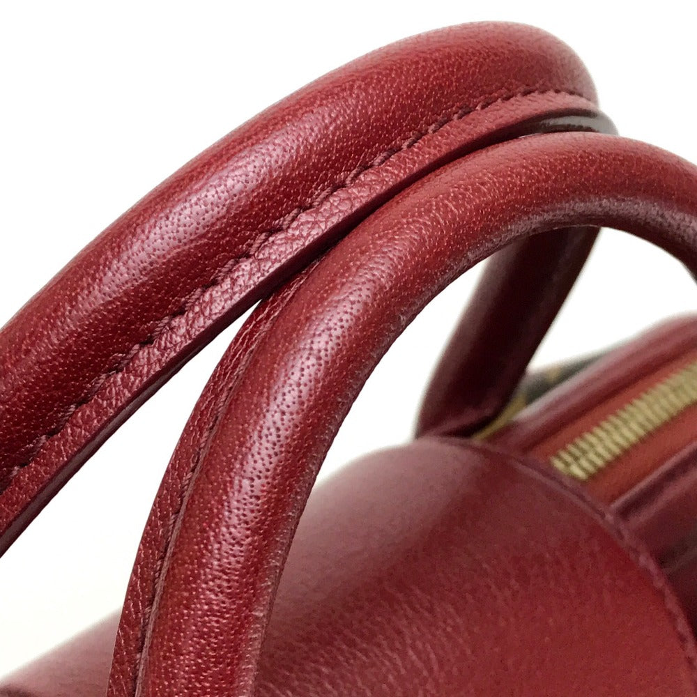 LOUIS VUITTON Handbag M40802 Monogram canvas Dark brown Monogram golden arrow speedy