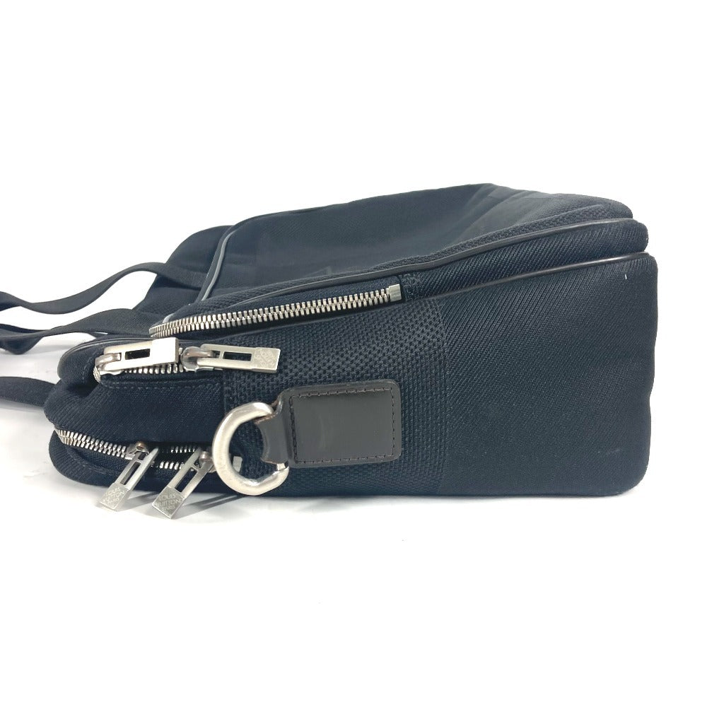 LOUIS VUITTON Business bag N58035 Damier Jean Canvas black Damier Jean Associate GM mens Used