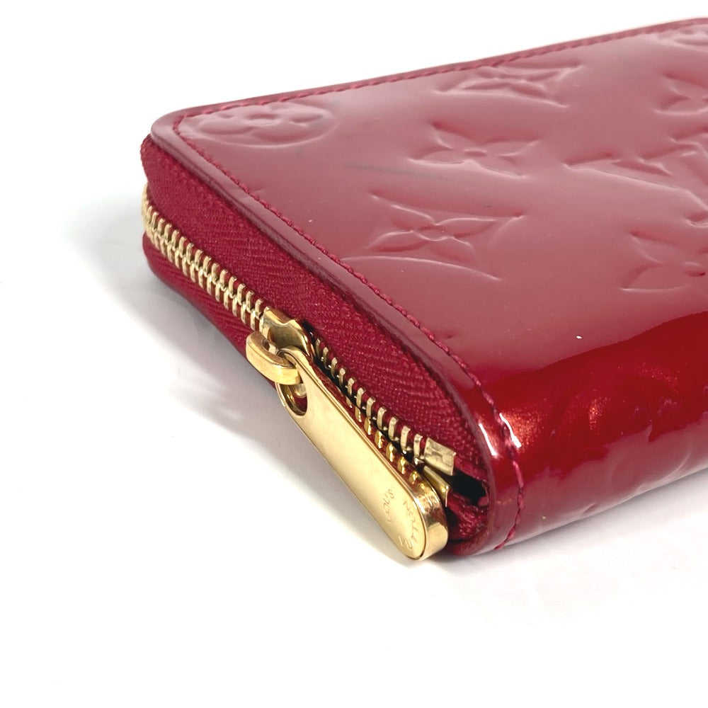 LOUIS VUITTON Coin case M93608 Monogram Vernis Red Monogram Vernis Zippy coin purse