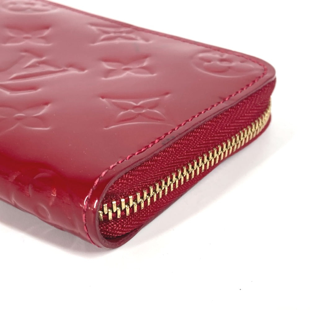 LOUIS VUITTON Coin case M93608 Monogram Vernis Red Monogram Vernis Zippy coin purse