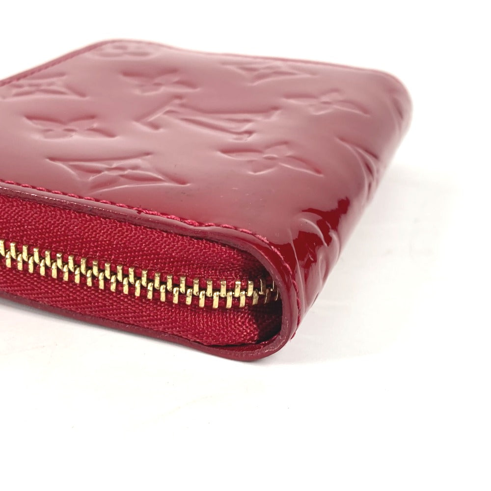 LOUIS VUITTON Coin case M93608 Monogram Vernis Red Monogram Vernis Zippy coin purse