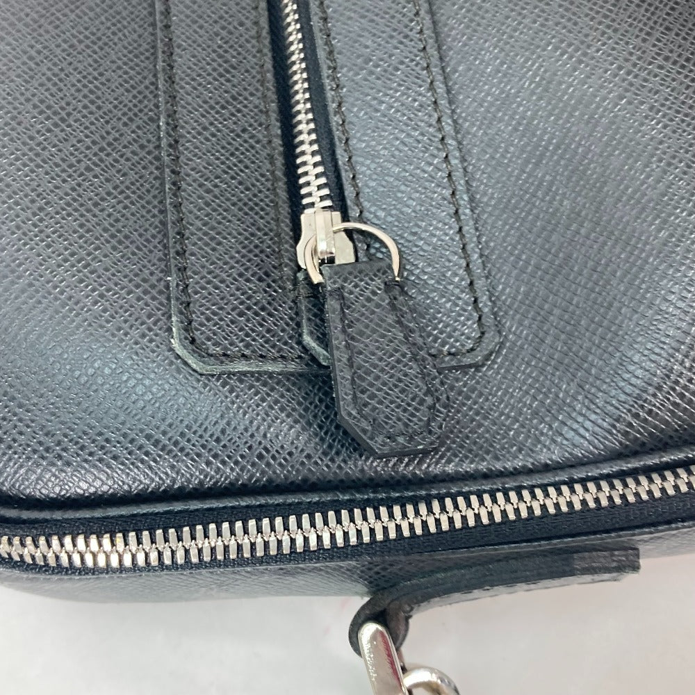LOUIS VUITTON Business bag M32522 Taiga Leather black Taiga Porto Ordinatour Odessa