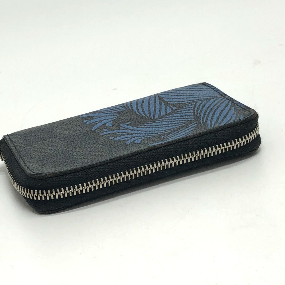 LOUIS VUITTON Coin case N41687 Damier Grafitto Canvas black Damier Grafitte Christopher Nemeth Zippy mens Used
