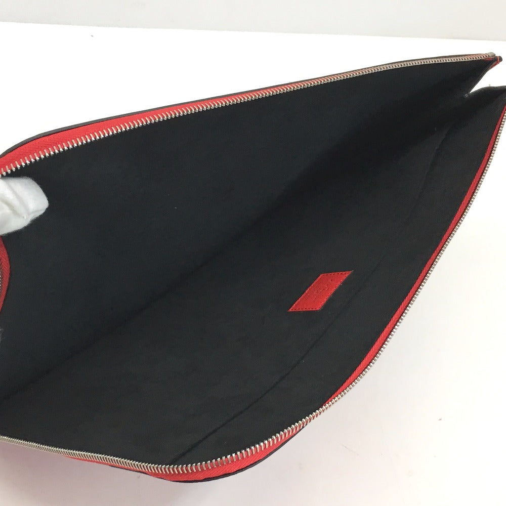 LOUIS VUITTON Clutch bag M67722 Epi Leather Red Louis Vuitton x Supreme Epi Pochette Joule GM