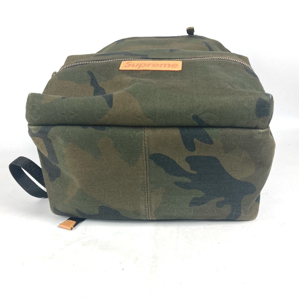 LOUIS VUITTON Backpack M44200 canvas khaki Supreme Supreme collaboration Apollo
