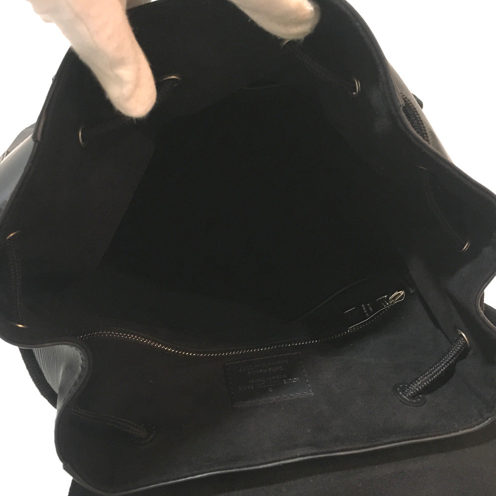 LOUIS VUITTON Backpack M53413 Epi Leather black Epi Christopher PM backpack mens Used