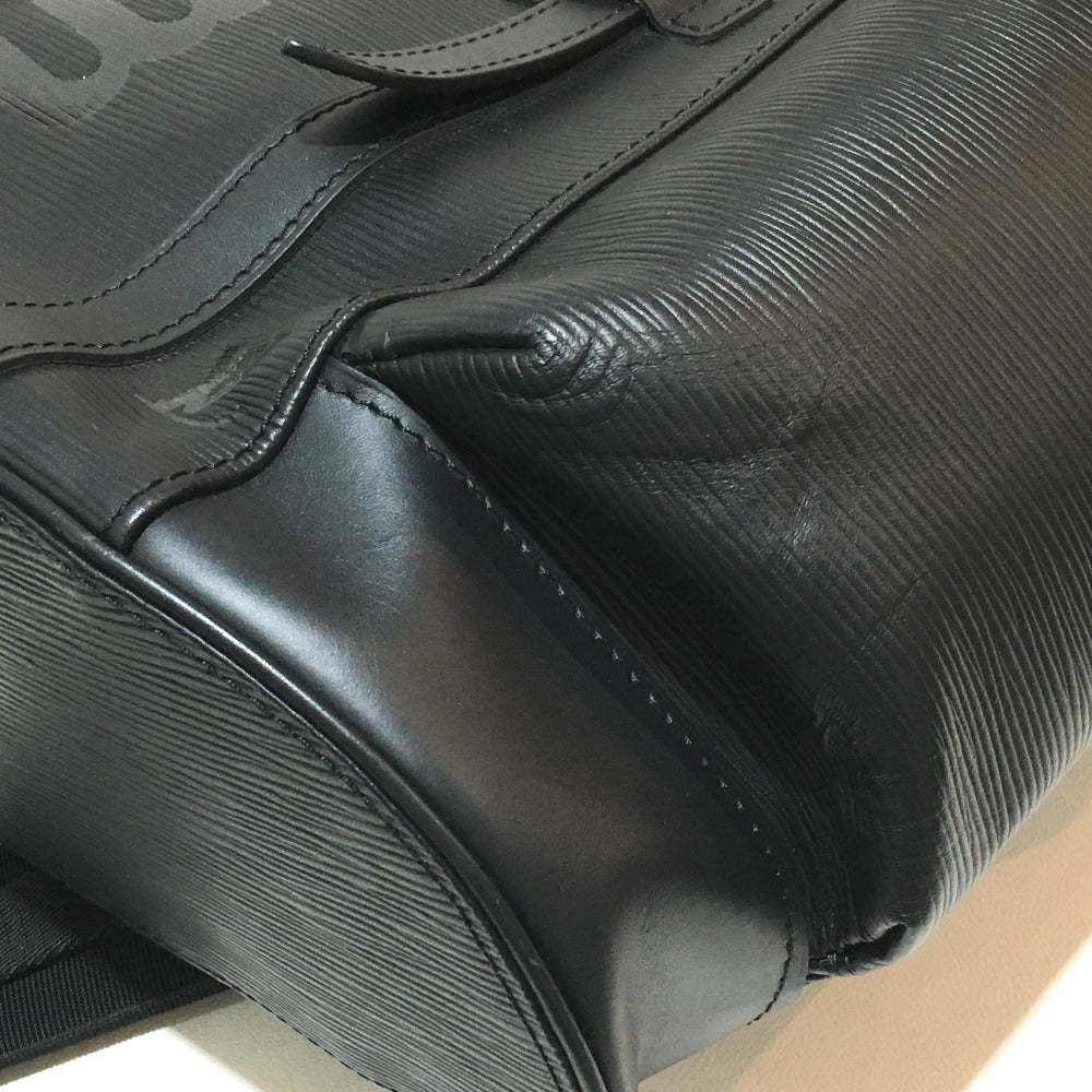 LOUIS VUITTON Backpack M53413 Epi Leather black Epi Christopher PM backpack mens Used