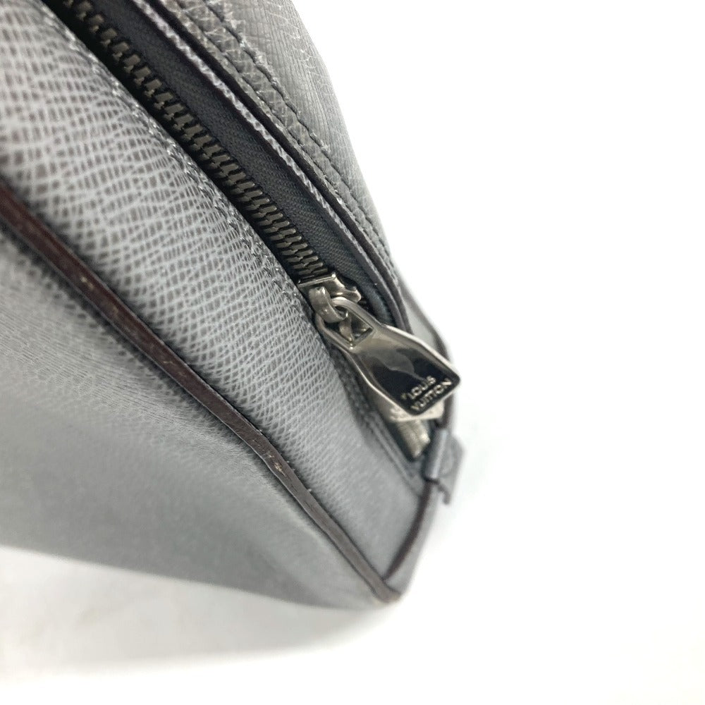 LOUIS VUITTON Business bag Taiga Leather gray Taiga Neo Igor