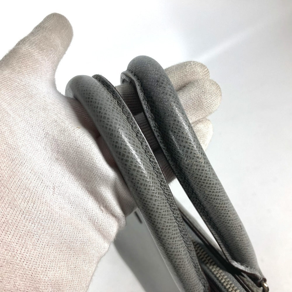 LOUIS VUITTON Business bag Taiga Leather gray Taiga Neo Igor