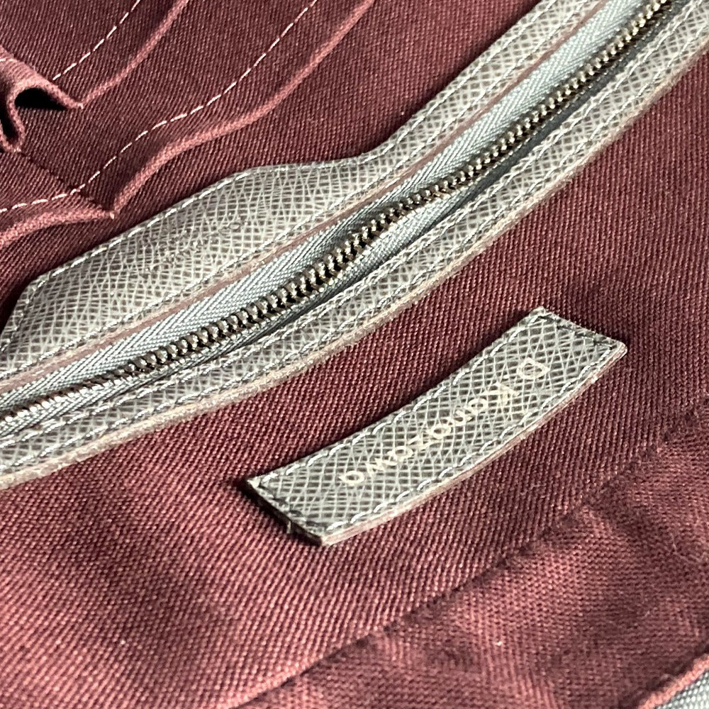 LOUIS VUITTON Business bag Taiga Leather gray Taiga Neo Igor