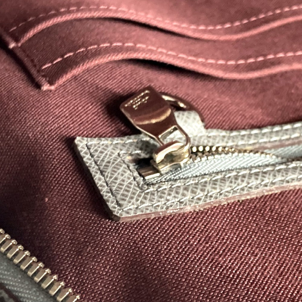 LOUIS VUITTON Business bag Taiga Leather gray Taiga Neo Igor