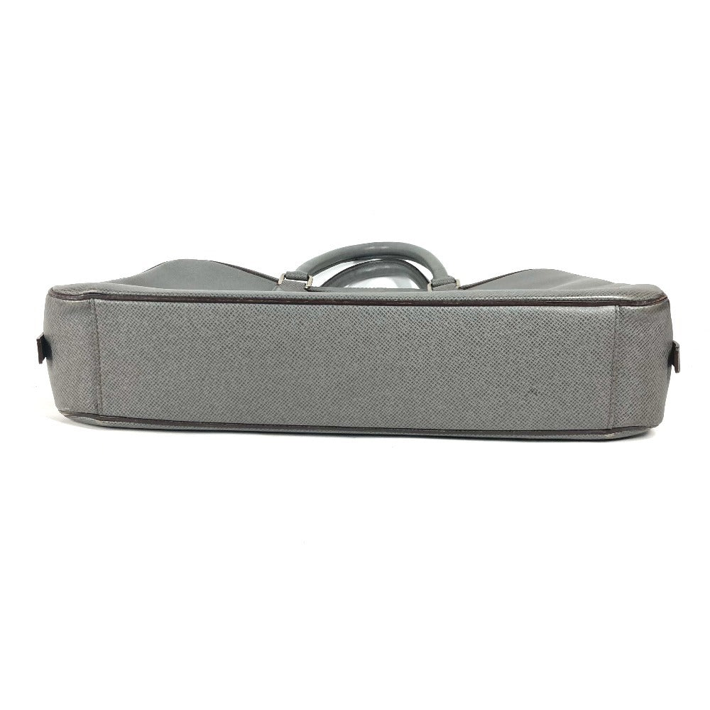 LOUIS VUITTON Business bag Taiga Leather gray Taiga Neo Igor