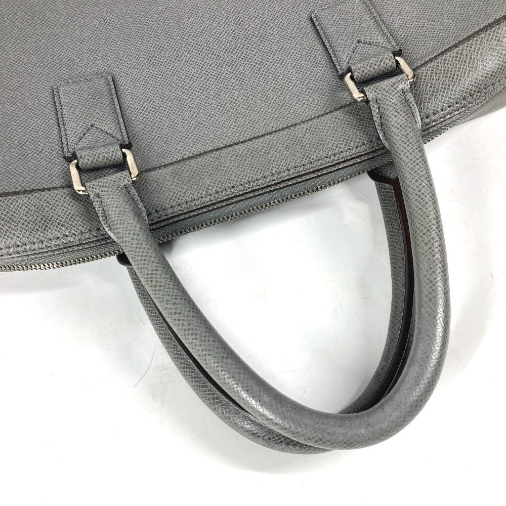 LOUIS VUITTON Business bag Taiga Leather gray Taiga Neo Igor