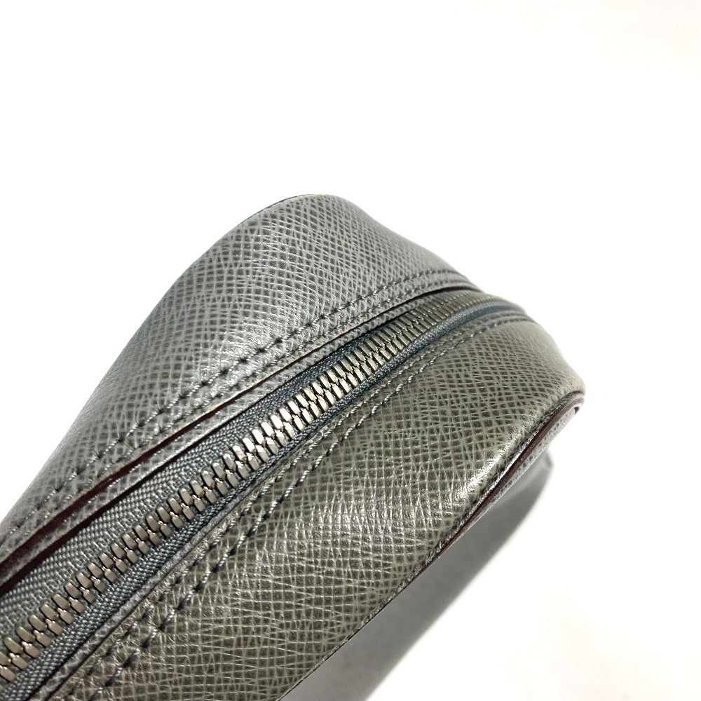LOUIS VUITTON Business bag Taiga Leather gray Taiga Neo Igor