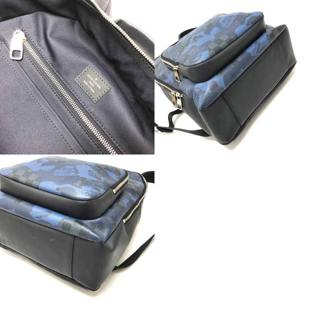 LOUIS VUITTON Backpack N41510 Damier Cobalt Canvas blue Damier Cobalt Cobalt Andy mens Used