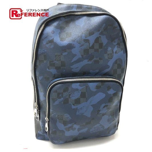 LOUIS VUITTON Backpack N41510 Damier Cobalt Canvas blue Damier Cobalt Cobalt Andy mens Used