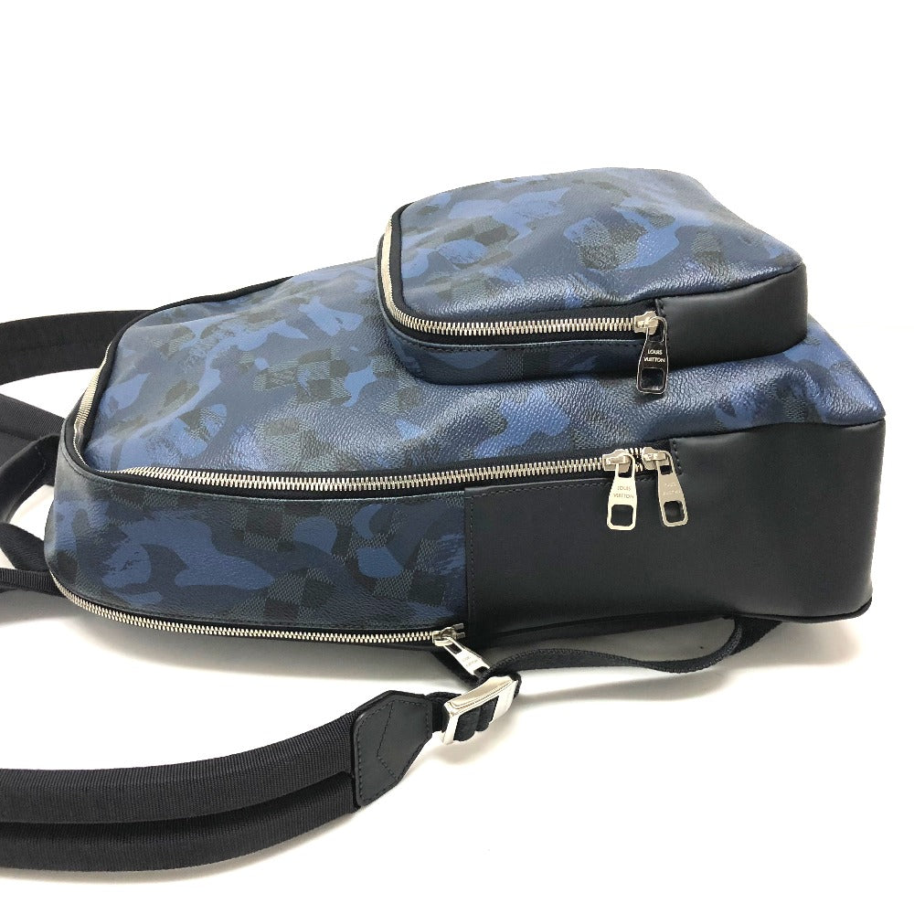 LOUIS VUITTON Backpack N41510 Damier Cobalt Canvas blue Damier Cobalt Cobalt Andy mens Used