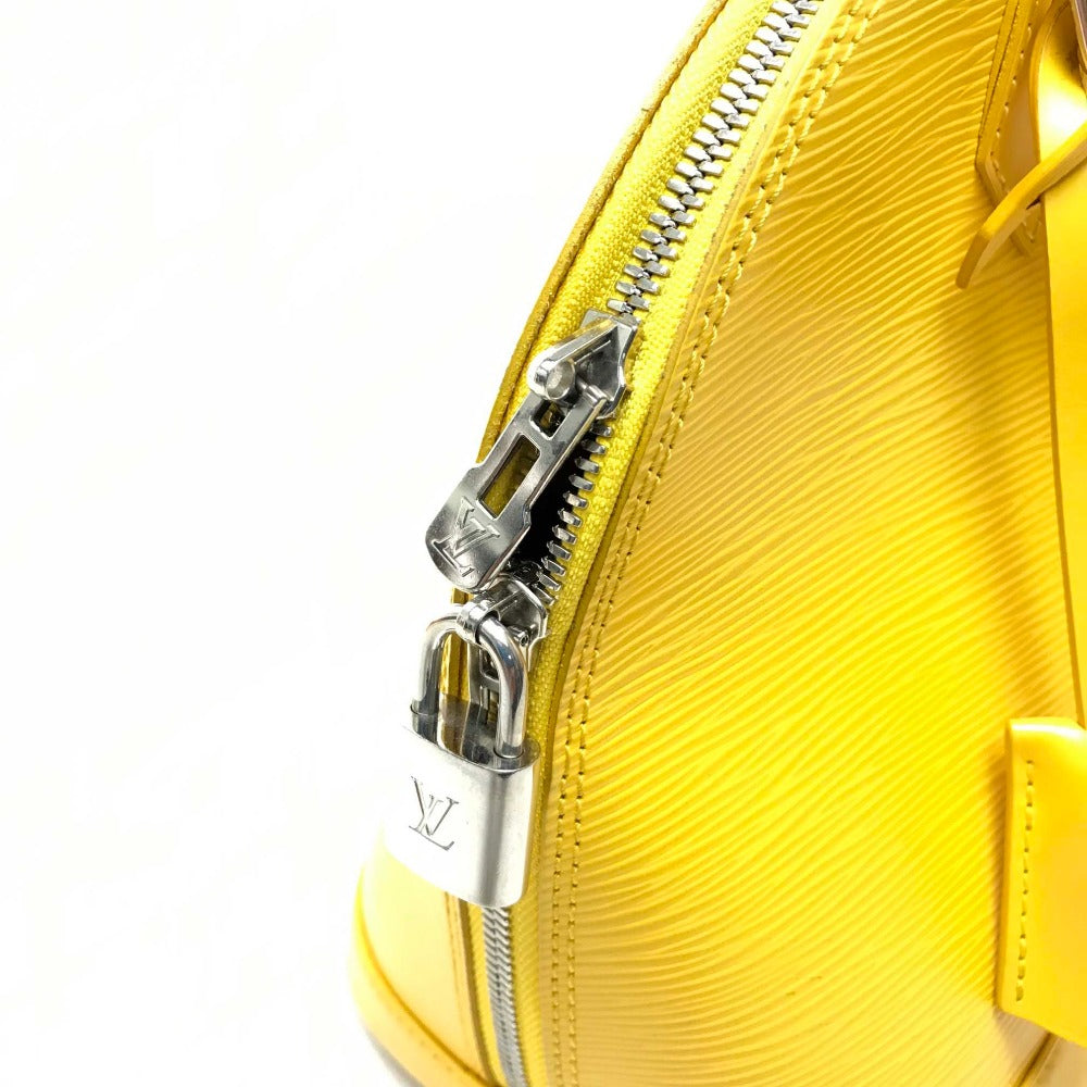 LOUIS VUITTON Handbag M40619 Epi Leather yellow Epi Alma PM