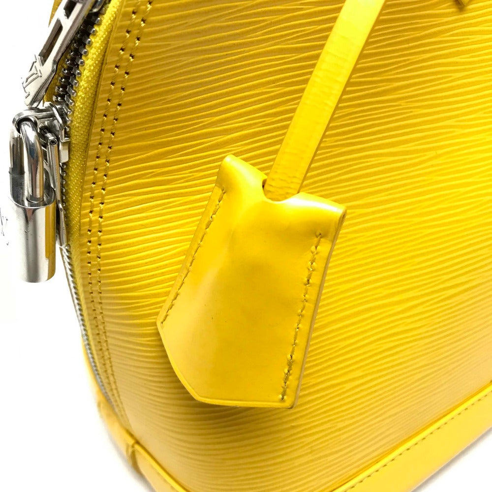 LOUIS VUITTON Handbag M40619 Epi Leather yellow Epi Alma PM