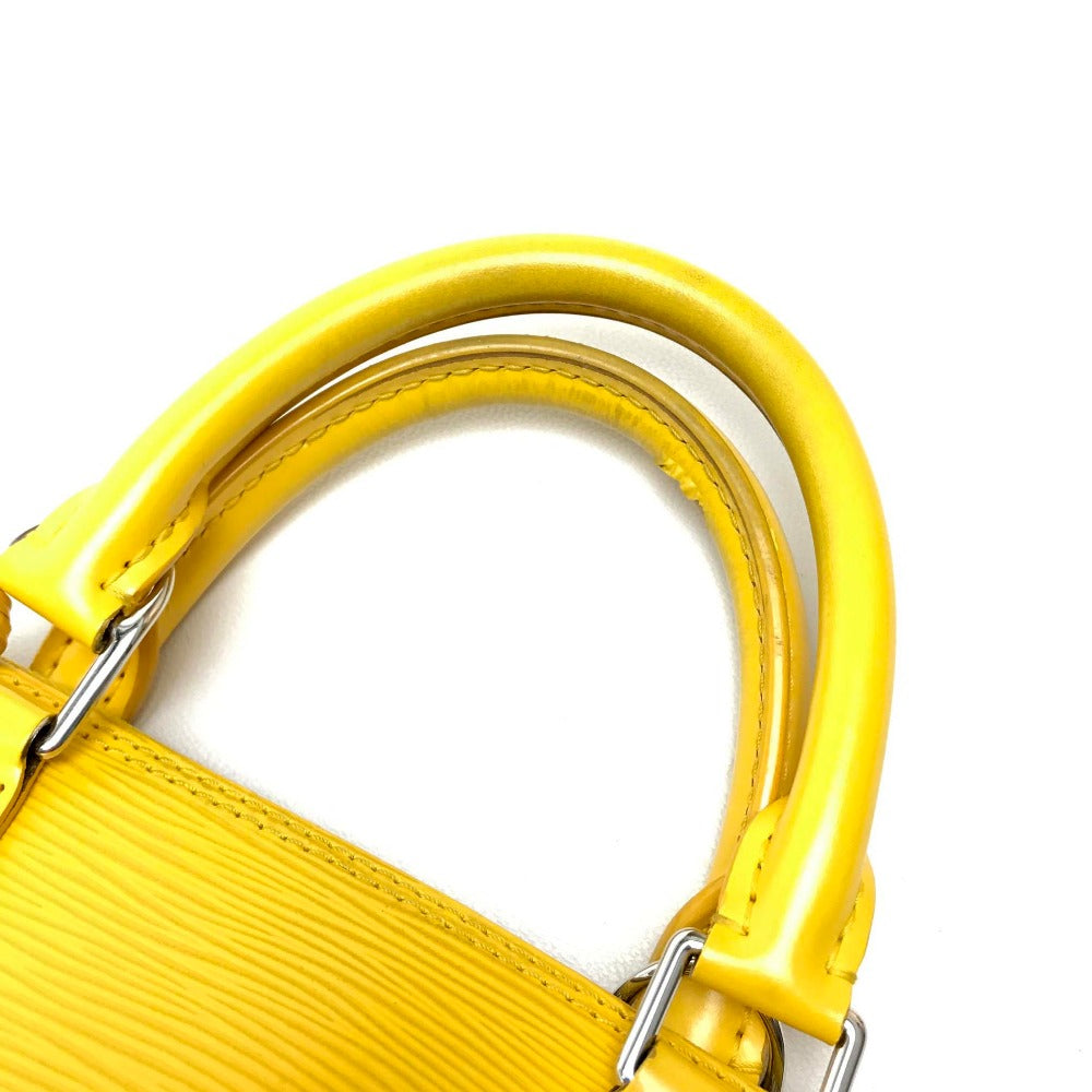 LOUIS VUITTON Handbag M40619 Epi Leather yellow Epi Alma PM