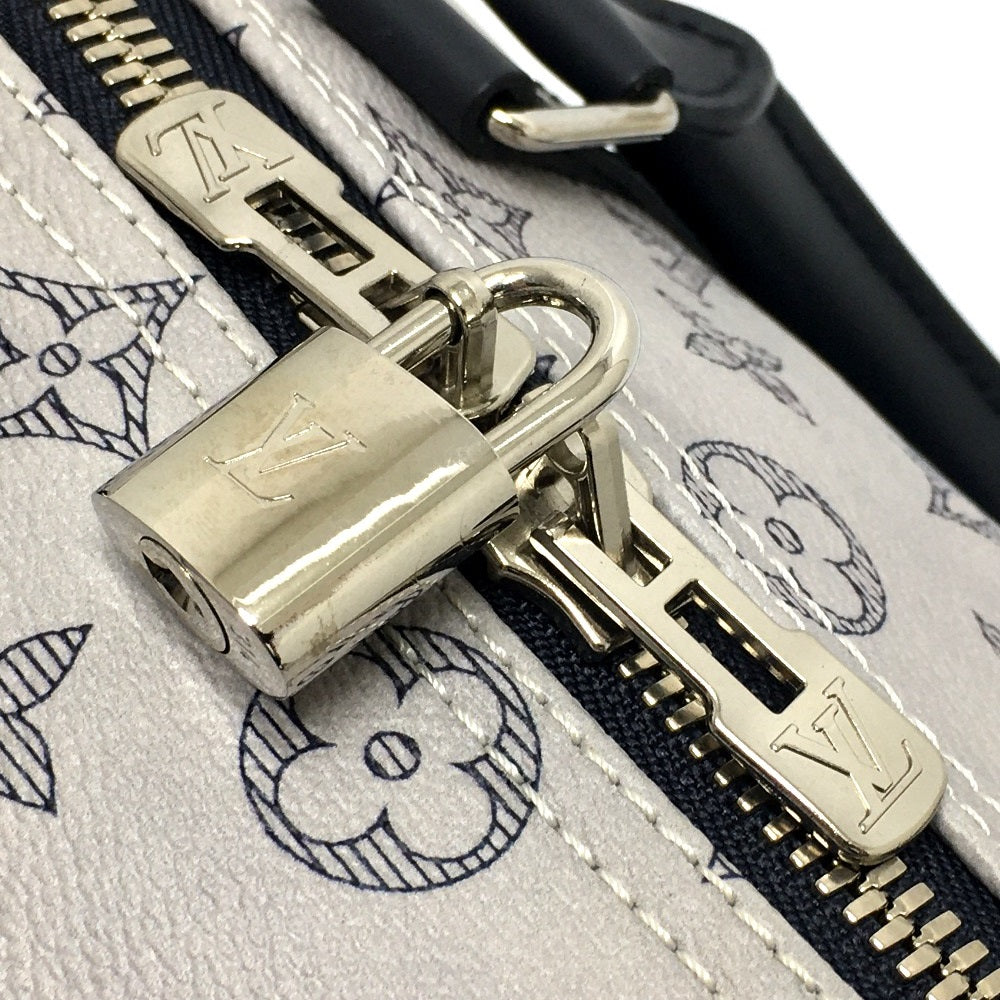 LOUIS VUITTON Boston Duffel bag M54130 Monogram savanna canvas White gray type Monogram savanna Chapman Brothers Keepall 45