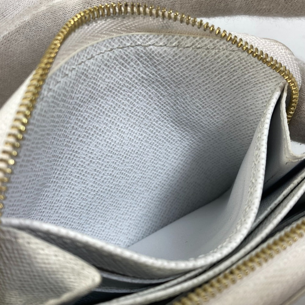 LOUIS VUITTON Coin case M63994 Epi Leather white epi love lock Zip around purse Women Used