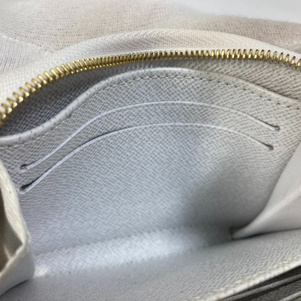 LOUIS VUITTON Coin case M63994 Epi Leather white epi love lock Zip around purse Women Used