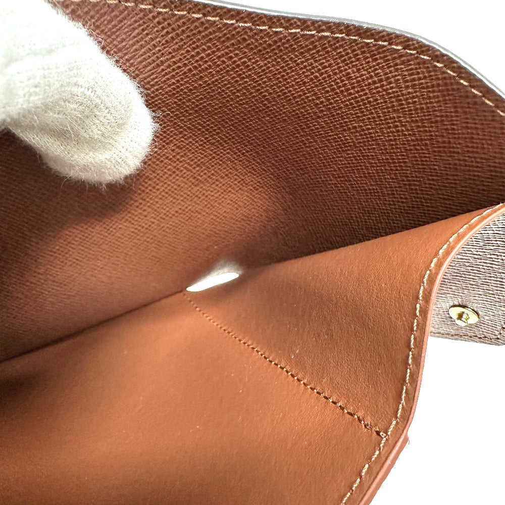 LOUIS VUITTON Folded wallet ‚l62472 Monogram canvas Brown Portefeuille Victorine Women Used