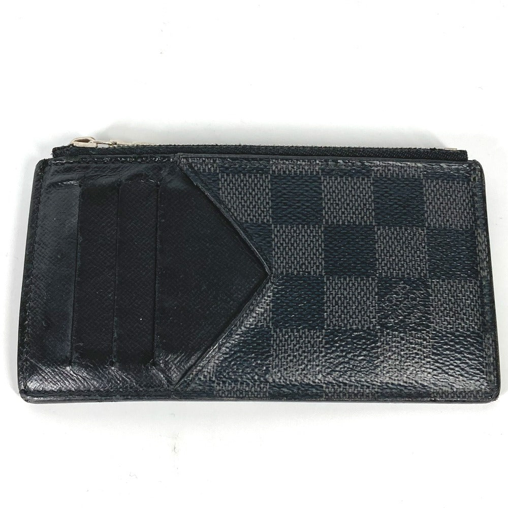 LOUIS VUITTON Coin case N64038 Damier Grafitto Canvas black Damier Grafitte Coin card holder