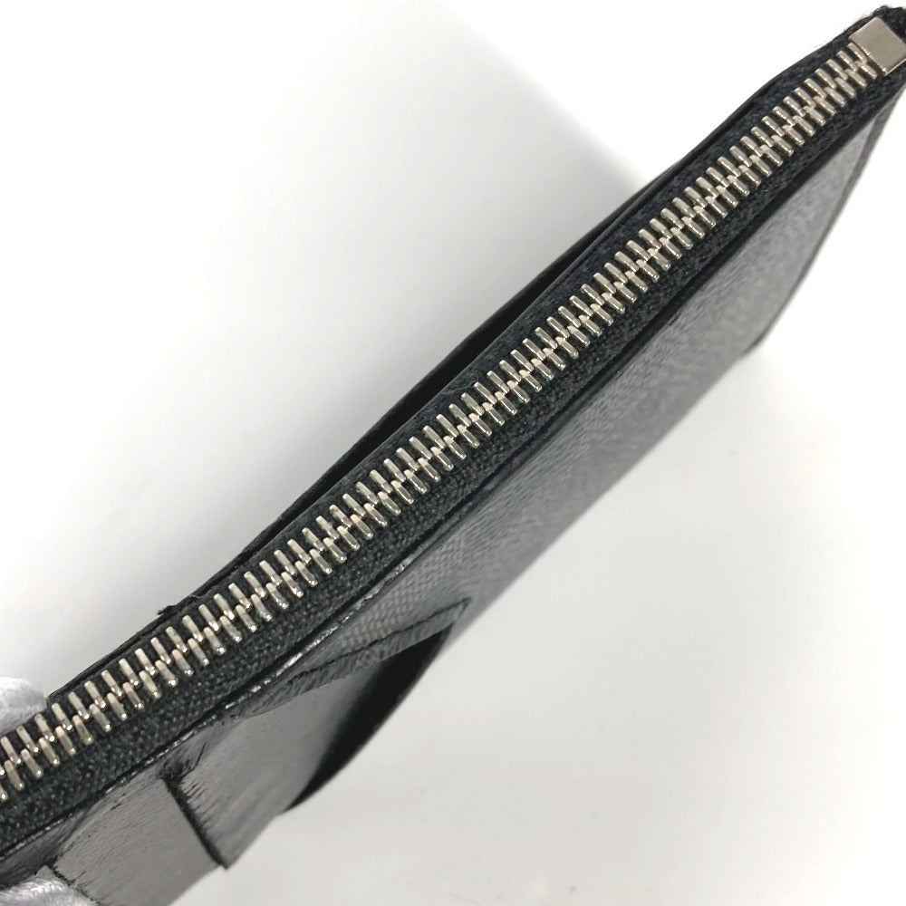 LOUIS VUITTON Coin case N64038 Damier Grafitto Canvas black Damier Grafitte Coin card holder