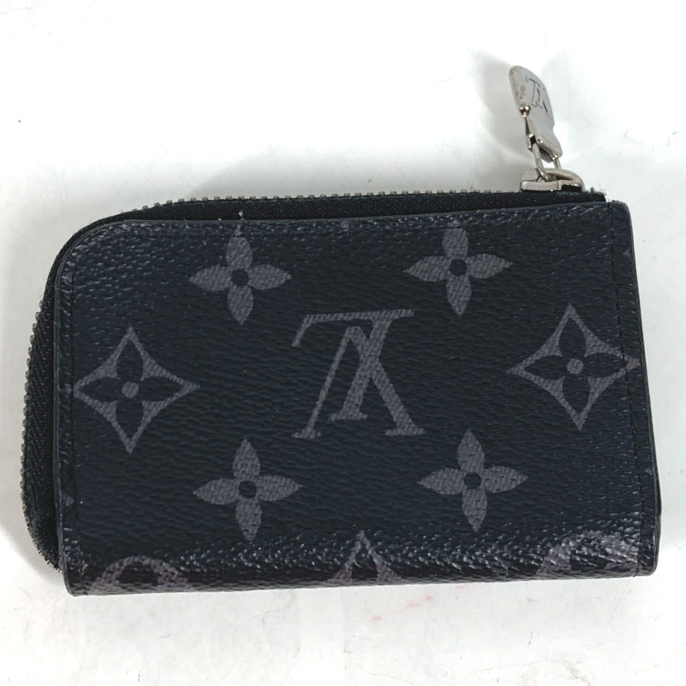 LOUIS VUITTON Coin case M63536 Monogram Eclipse Canvas black Monogram Eclipse Portemone Jules
