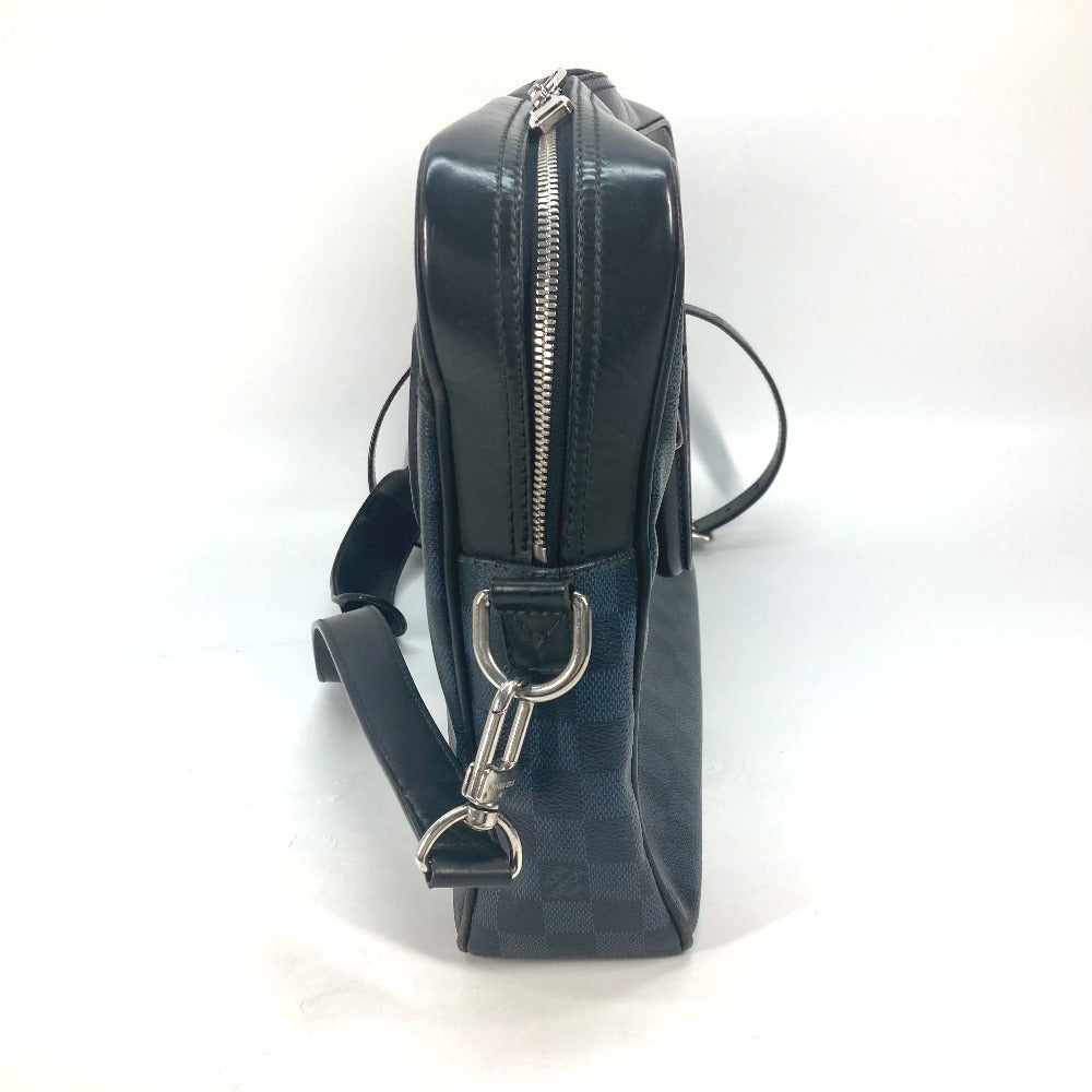 LOUIS VUITTON Business bag ‚m41347 Damier Cobalt Canvas black Damier Cobalt Porto Documan Business PDB mens Used