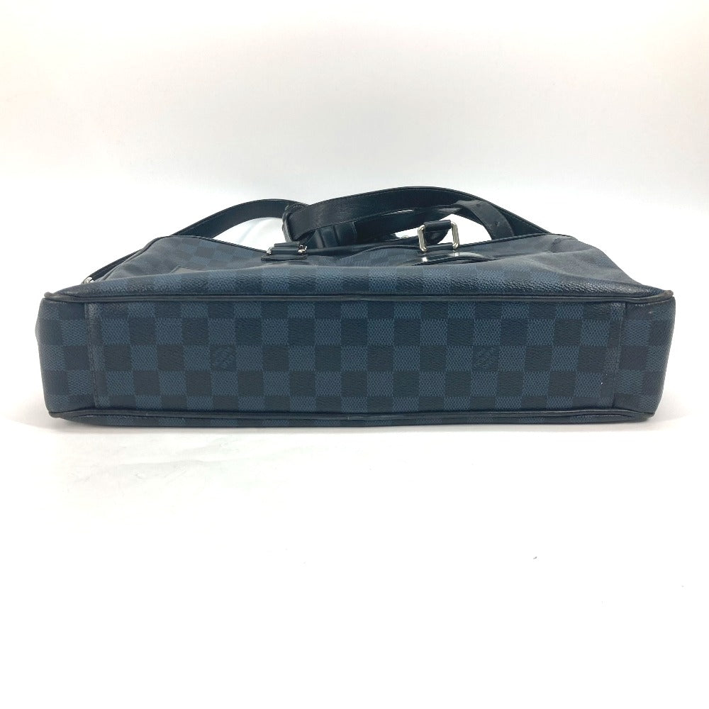 LOUIS VUITTON Business bag ‚m41347 Damier Cobalt Canvas black Damier Cobalt Porto Documan Business PDB mens Used