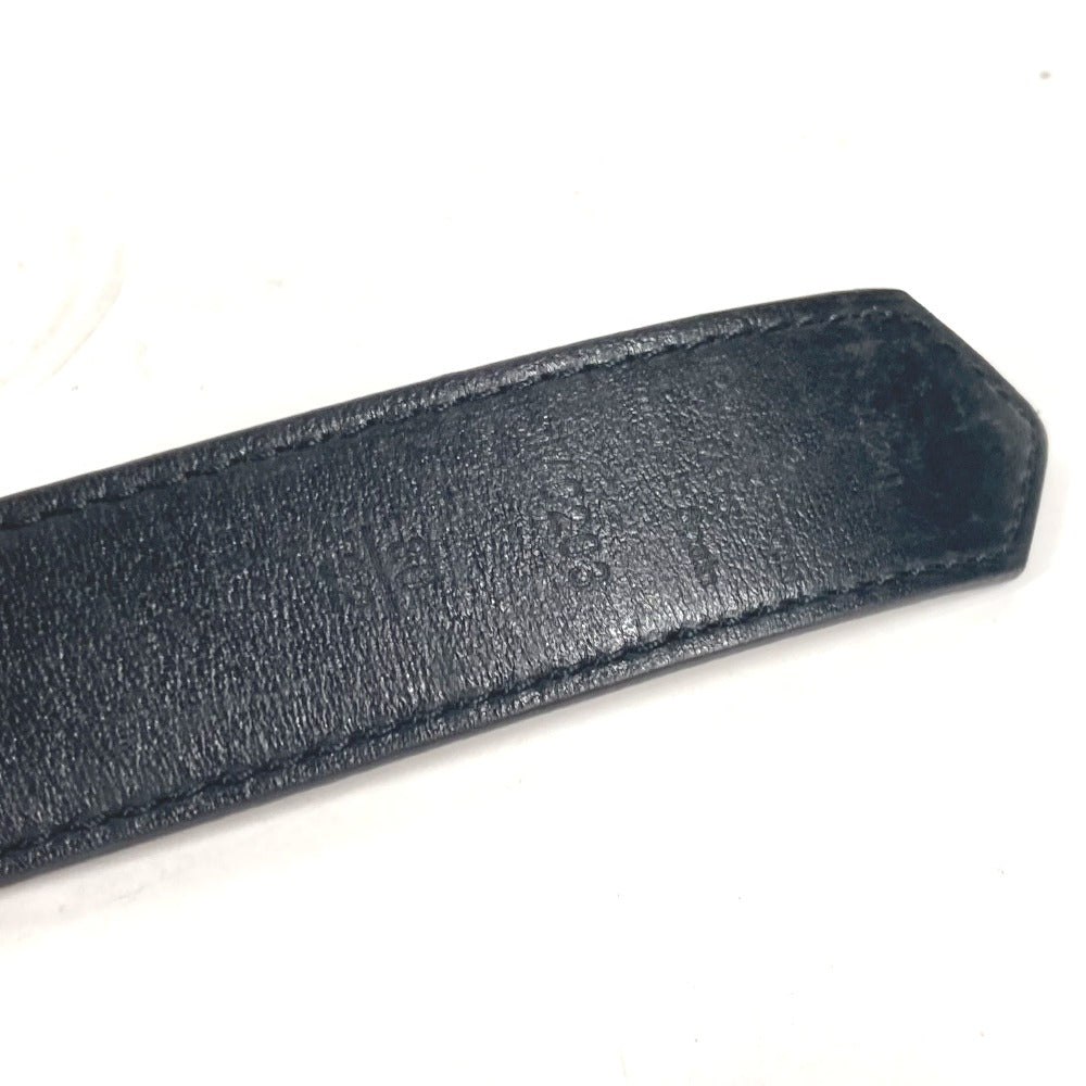 LOUIS VUITTON belt M0203W Monogram Reverse Canvas, Leather black Monogram reverse Dauphine 25MM 80
