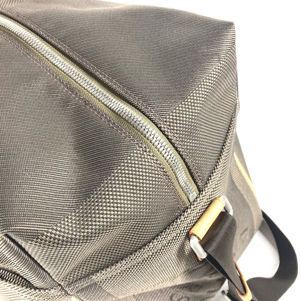 LOUIS VUITTON Boston Duffel bag M93015 Damier Jean Canvas khaki Damier Jean Suvlan