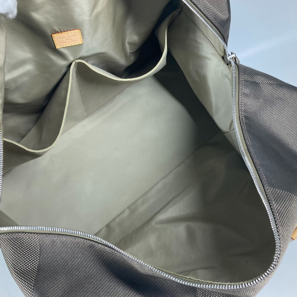 LOUIS VUITTON Boston Duffel bag M93015 Damier Jean Canvas khaki Damier Jean Suvlan