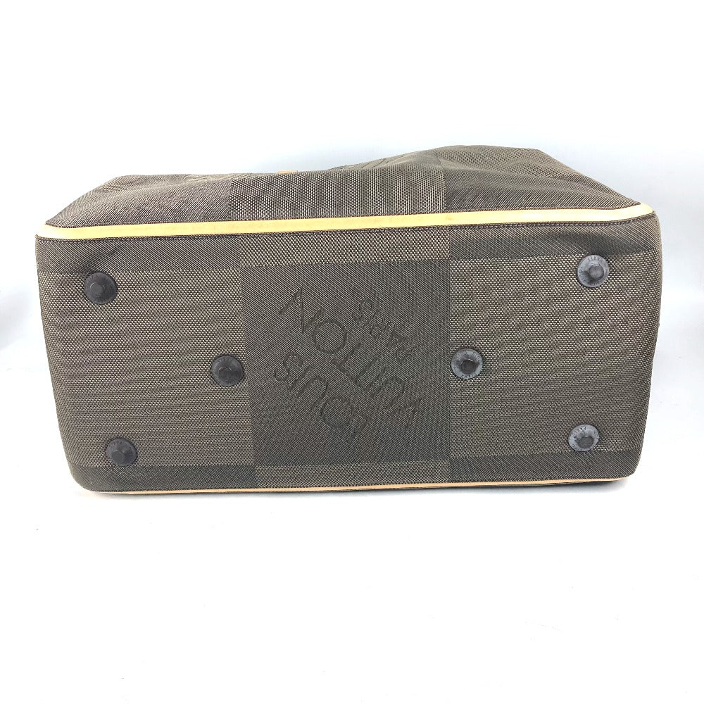 LOUIS VUITTON Boston Duffel bag M93015 Damier Jean Canvas khaki Damier Jean Suvlan
