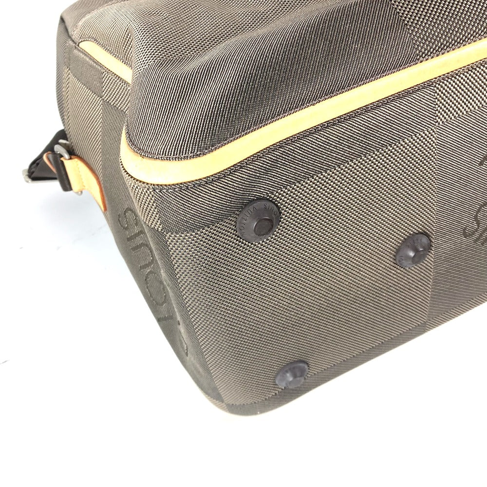 LOUIS VUITTON Boston Duffel bag M93015 Damier Jean Canvas khaki Damier Jean Suvlan