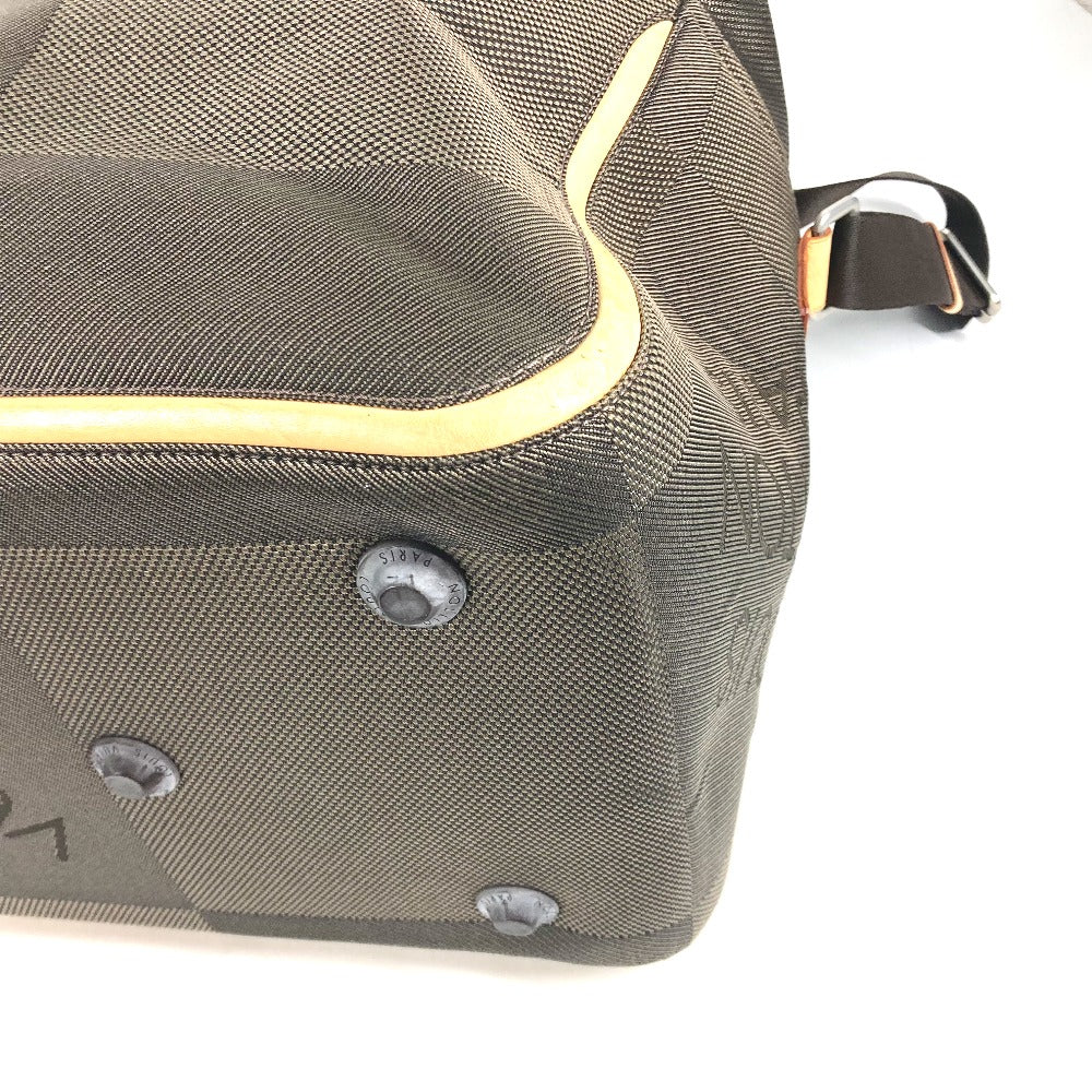 LOUIS VUITTON Boston Duffel bag M93015 Damier Jean Canvas khaki Damier Jean Suvlan