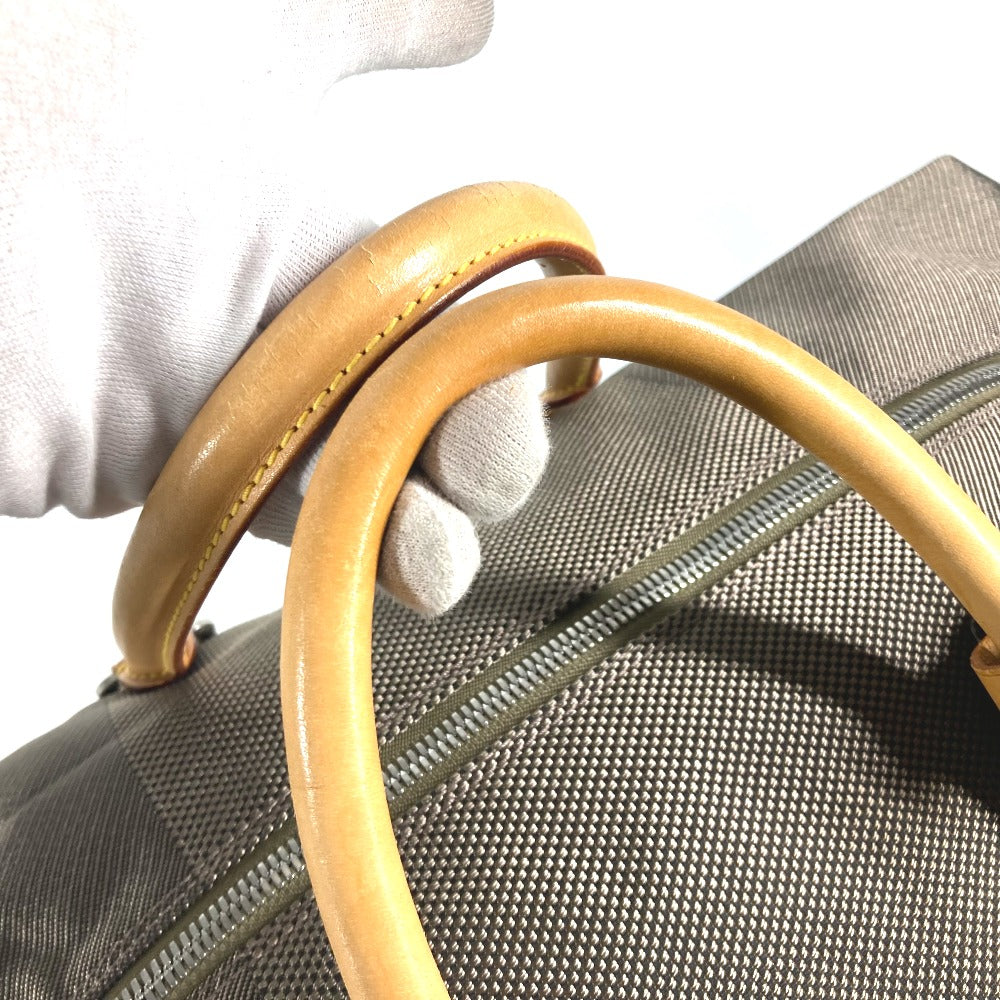 LOUIS VUITTON Boston Duffel bag M93015 Damier Jean Canvas khaki Damier Jean Suvlan