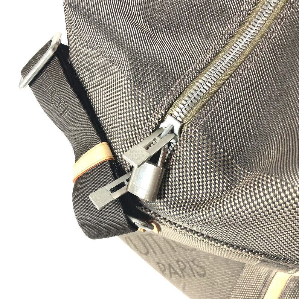 LOUIS VUITTON Boston Duffel bag M93015 Damier Jean Canvas khaki Damier Jean Suvlan