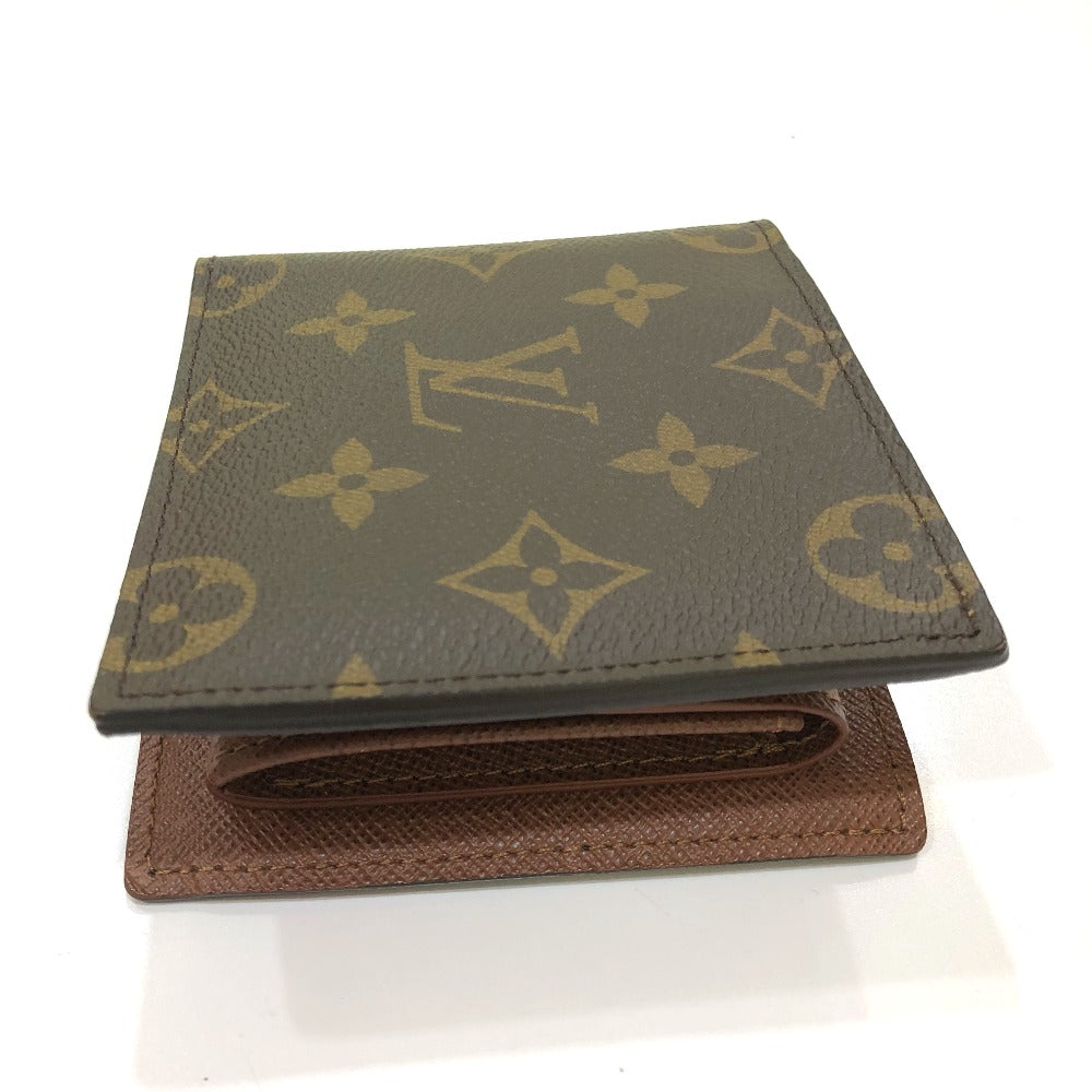 LOUIS VUITTON Folded wallet M62288 Monogram canvas Brown logo Portefeuille Marco NM Women Used
