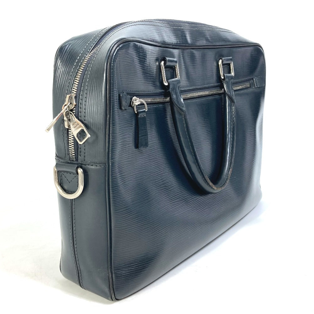LOUIS VUITTON Business bag M54092 Epi Leather Navy Epi Porto documen business mens Used