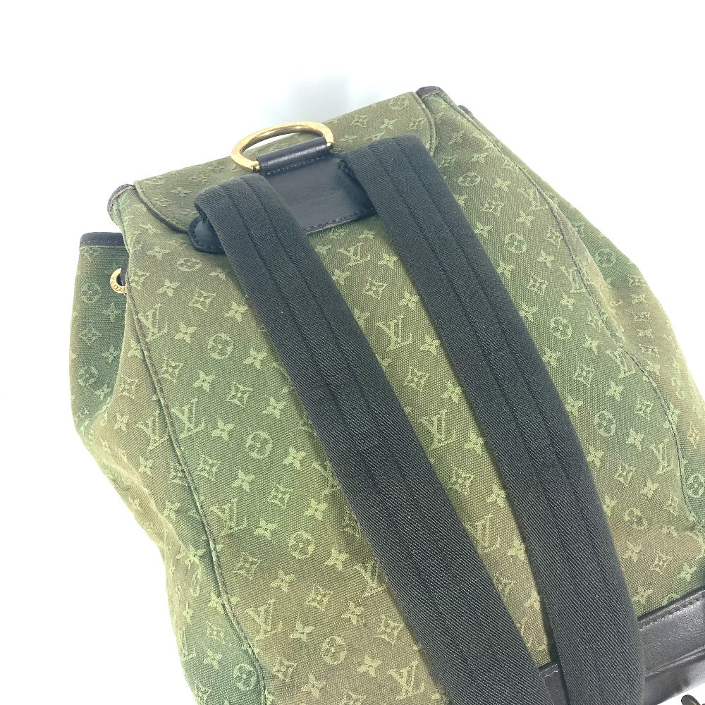 LOUIS VUITTON Backpack M92456 Monogram mini canvas khaki Monogram mini Montsouris GM