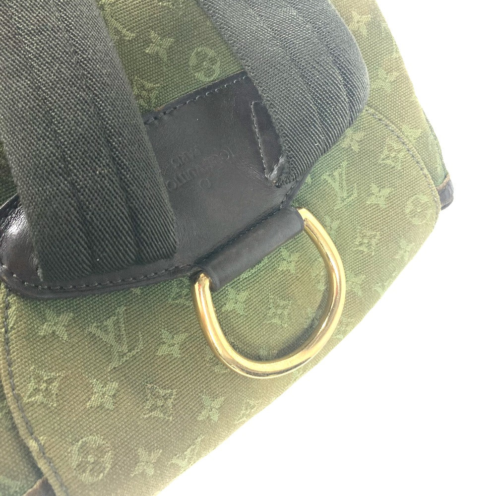 LOUIS VUITTON Backpack M92456 Monogram mini canvas khaki Monogram mini Montsouris GM