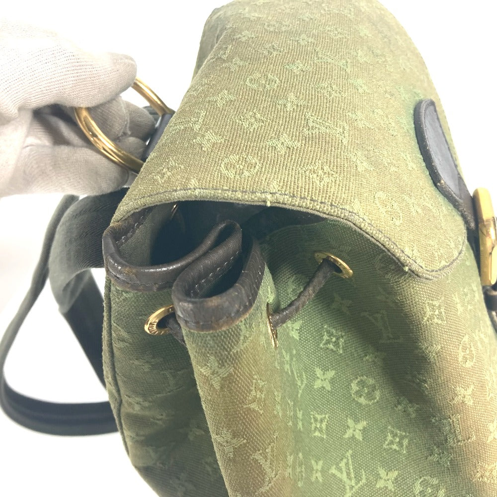 LOUIS VUITTON Backpack M92456 Monogram mini canvas khaki Monogram mini Montsouris GM