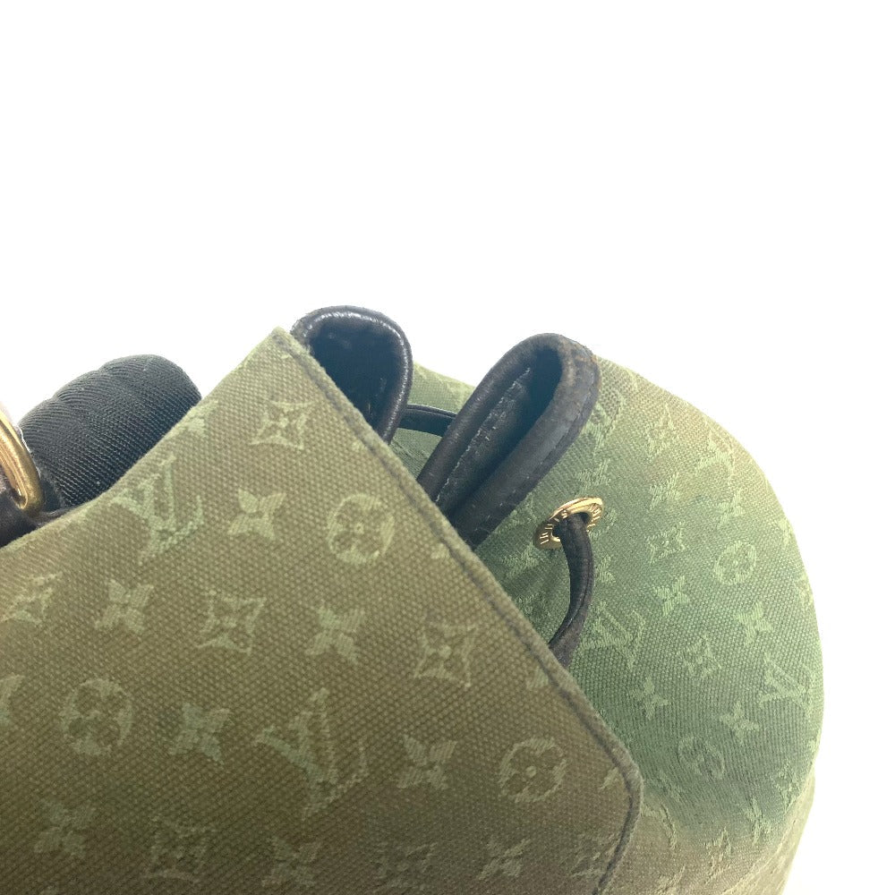 LOUIS VUITTON Backpack M92456 Monogram mini canvas khaki Monogram mini Montsouris GM