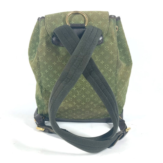 LOUIS VUITTON Backpack M92456 Monogram mini canvas khaki Monogram mini Montsouris GM