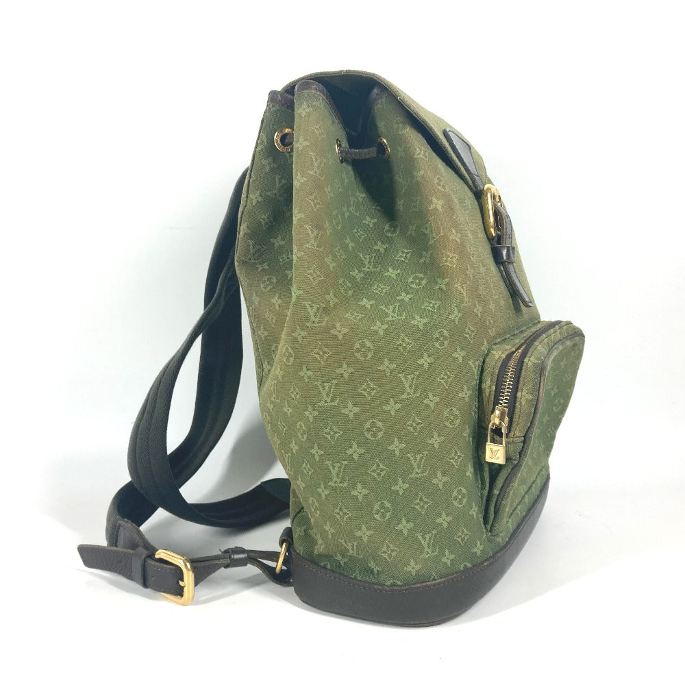 LOUIS VUITTON Backpack M92456 Monogram mini canvas khaki Monogram mini Montsouris GM